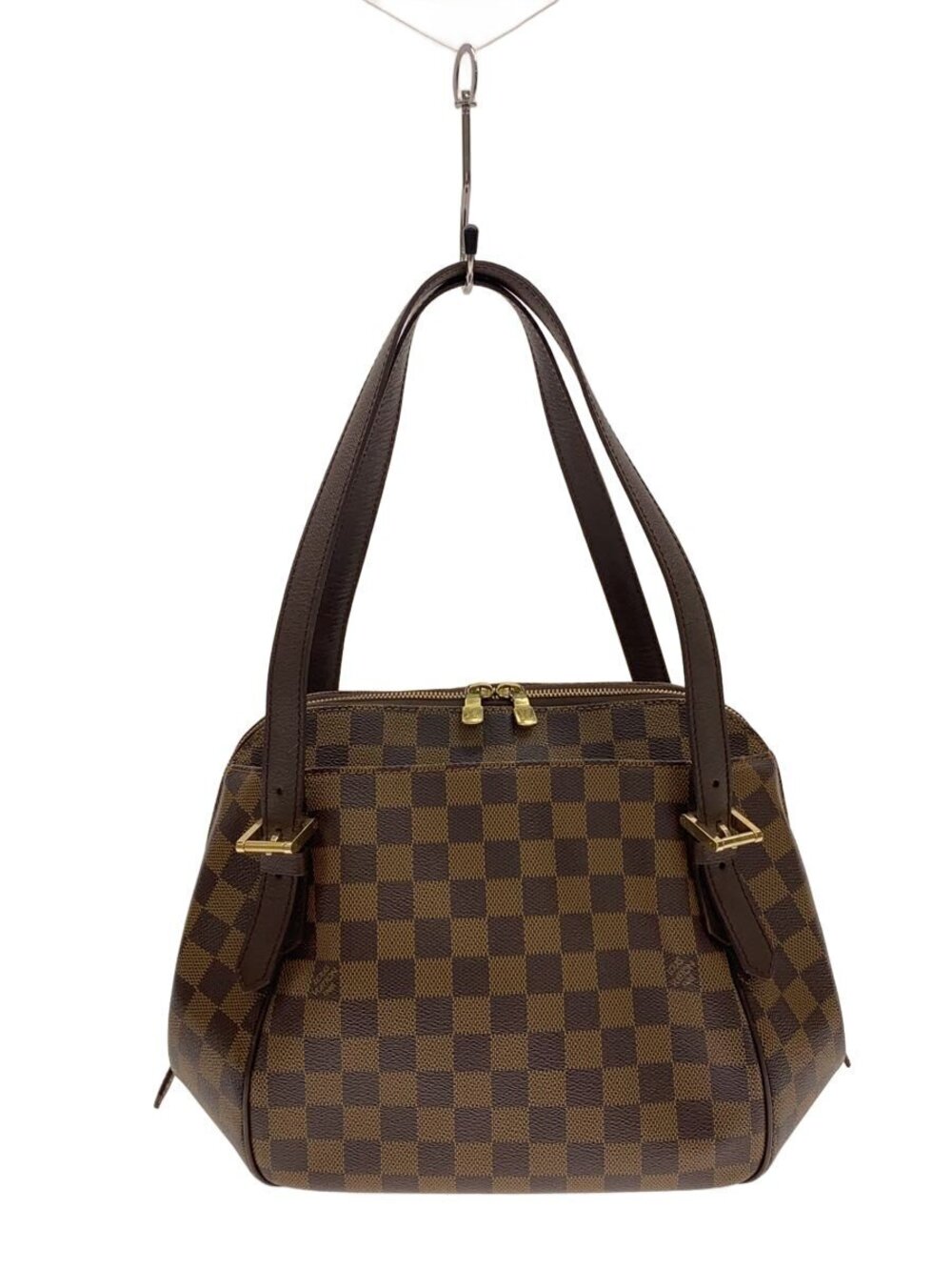 LOUIS VUITTON Belem Damier Ebene Brown All over